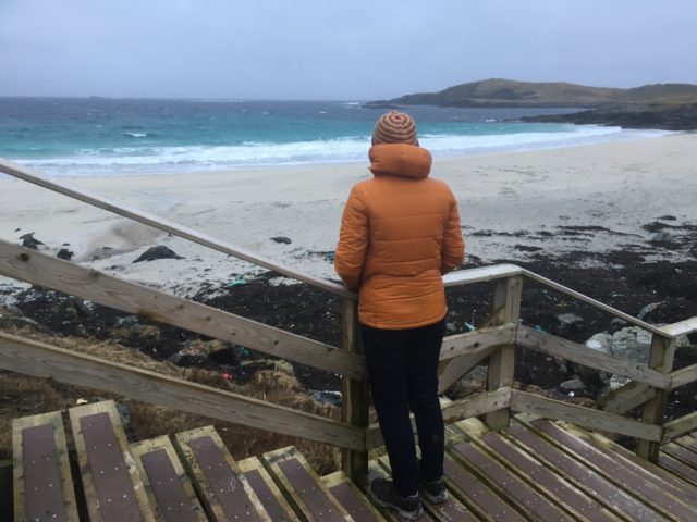 Person at the beach