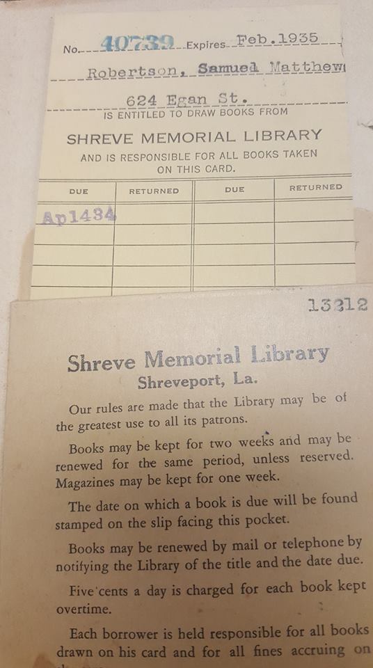 The date shown inside the book