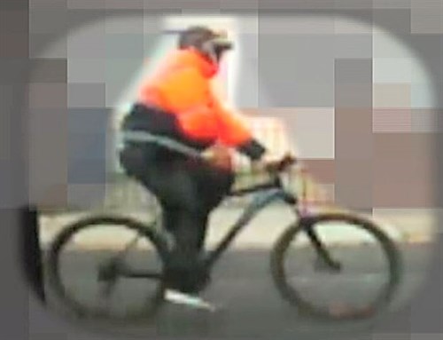 CCTV image of cyclist who may have vital information on Carl Russell murder 