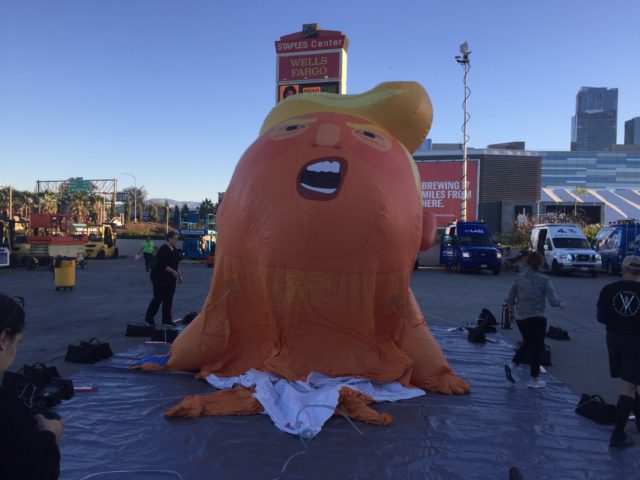 Donald Trump blimp