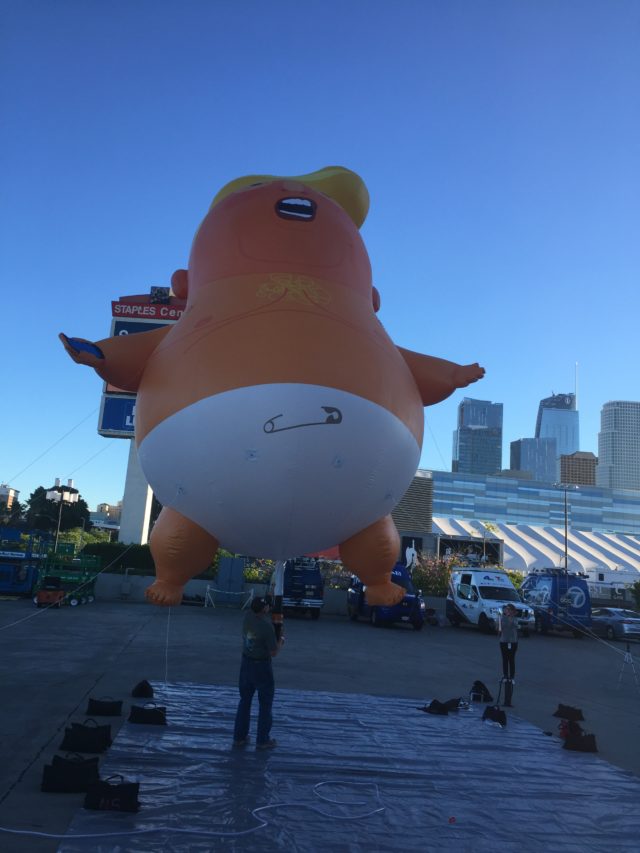 Donald Trump blimp