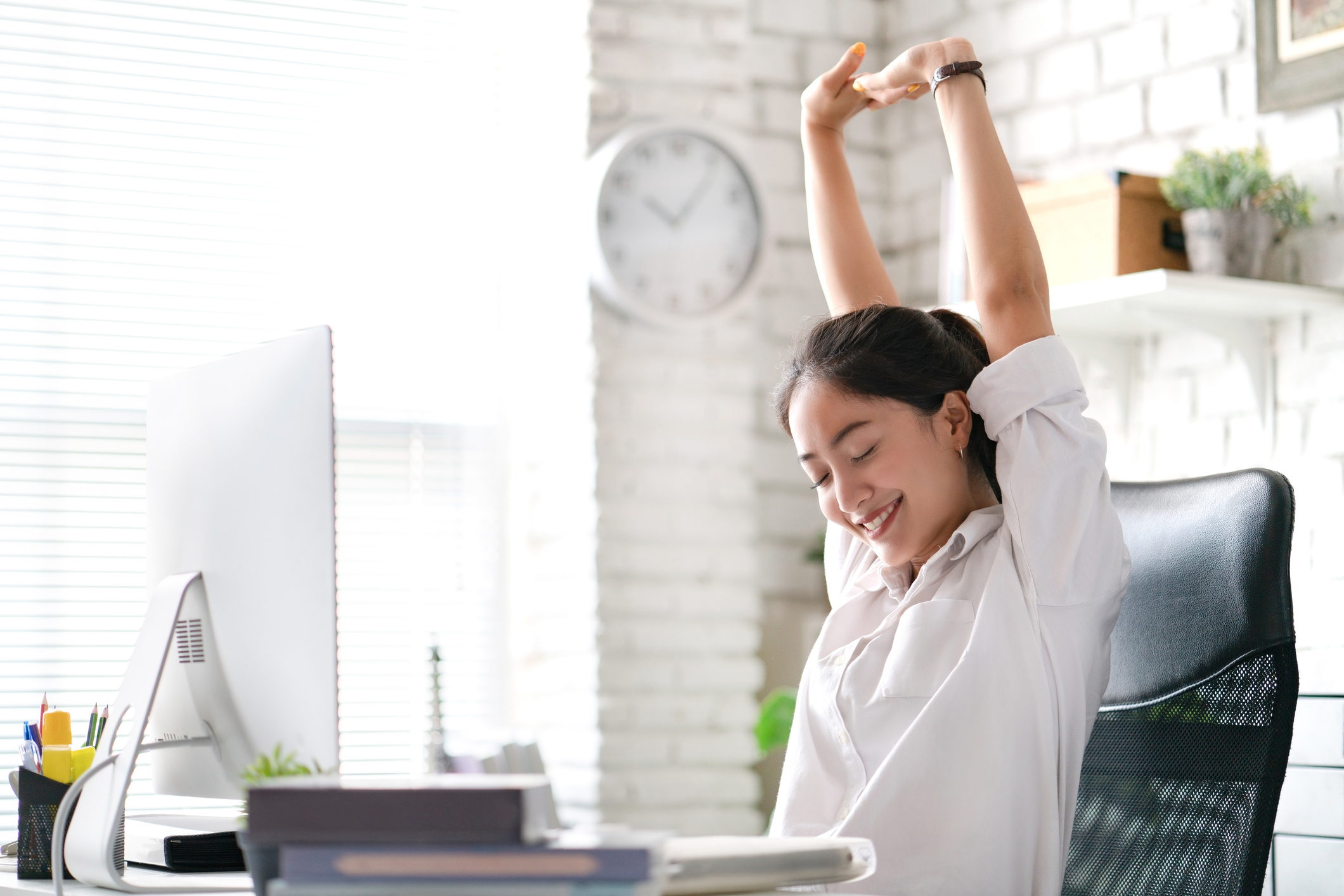 Woman at work