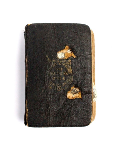 the bible owned by private leslie friston (royal british legion