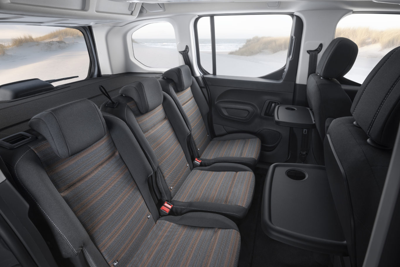 Plenty of interior space means passengers can easily get comfortable 