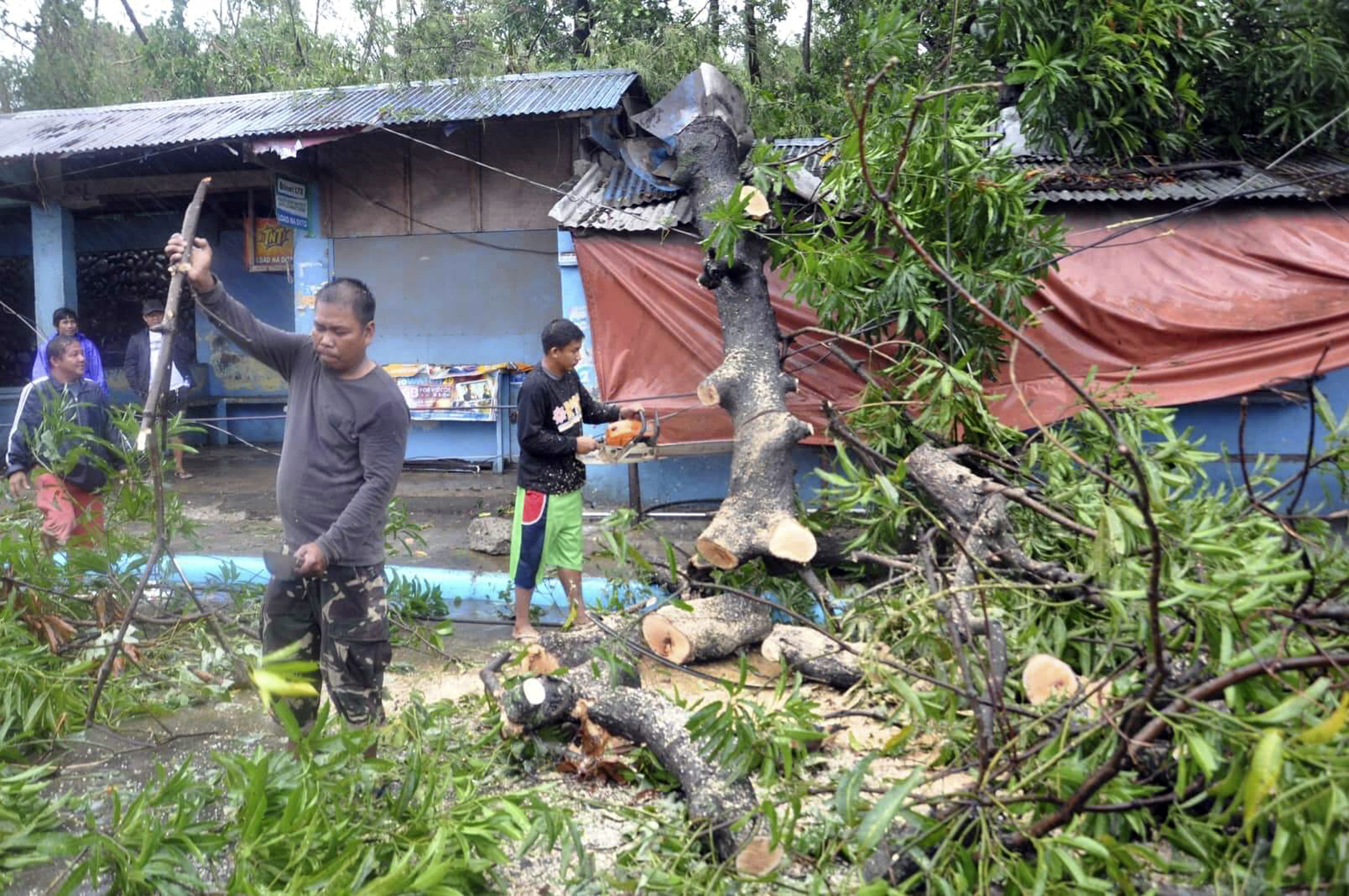 Philippines typhoon