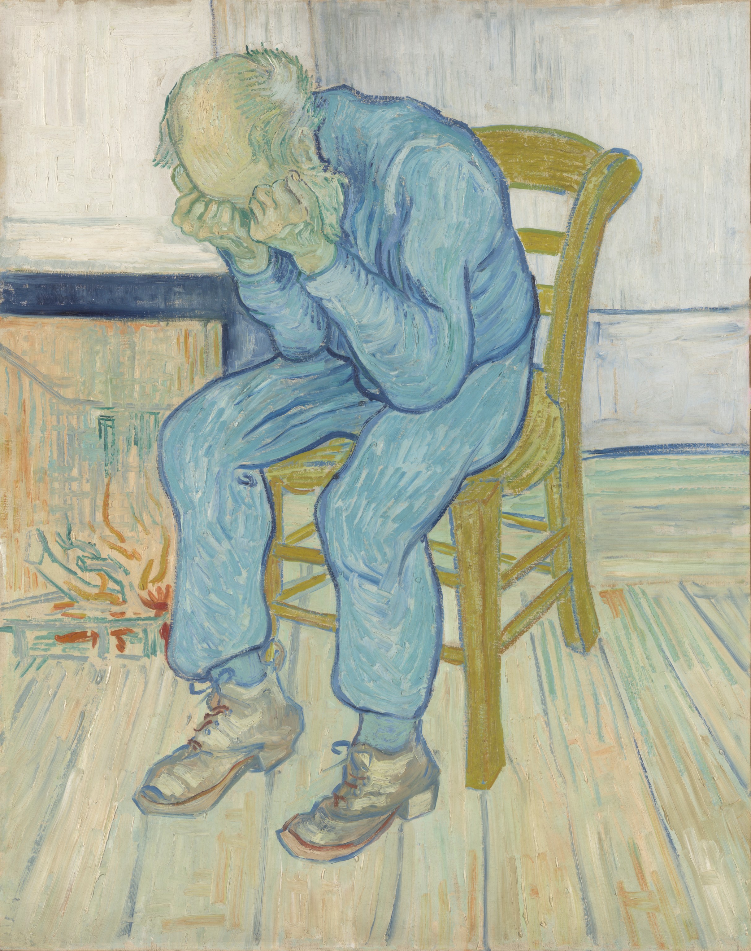 Van Gogh At Eternity's Gate (1890), 