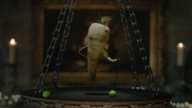 Pascal the Parsnip. (Aldi/PA)