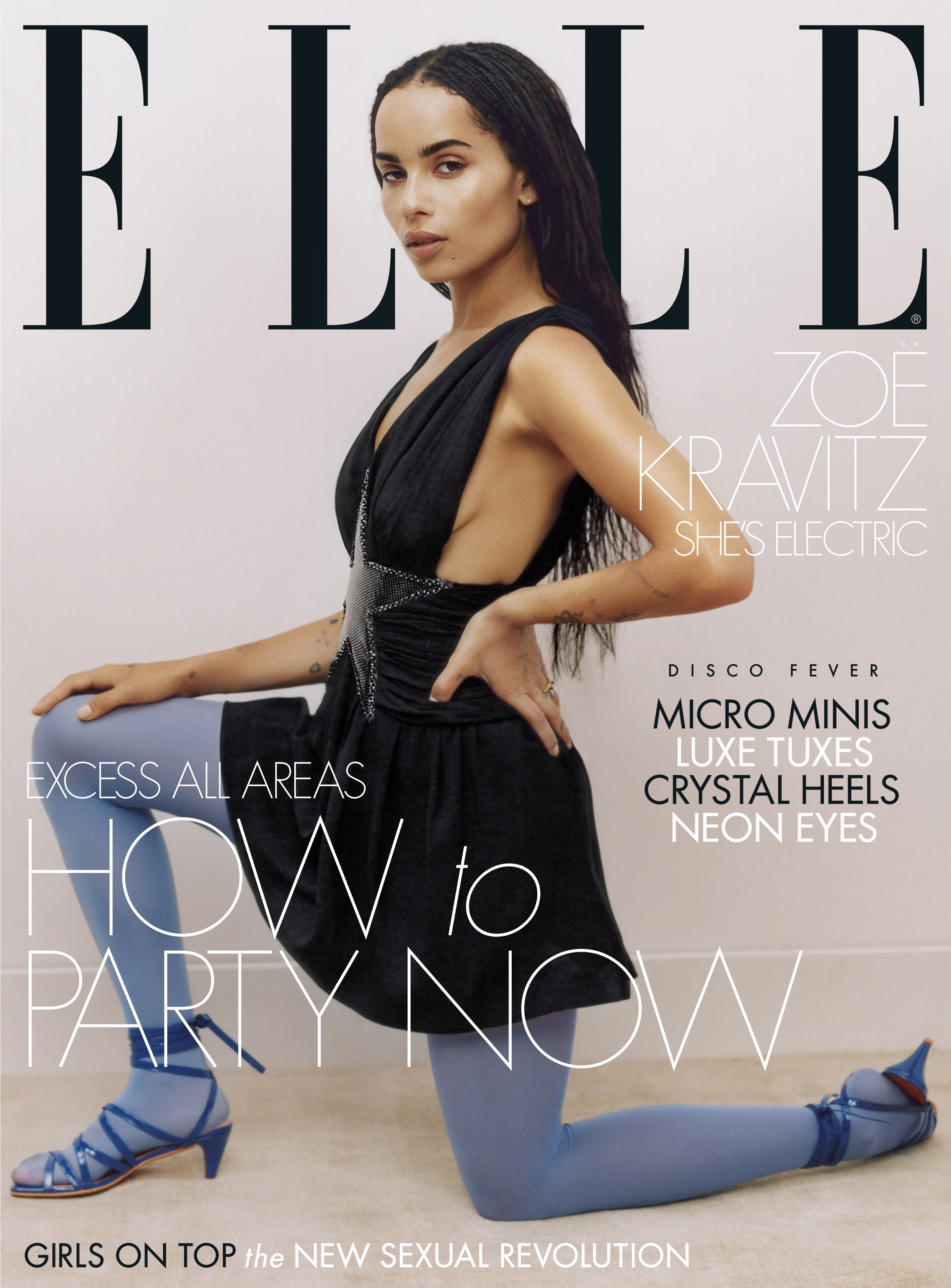 Zoe Kravitz on the cover of Elle