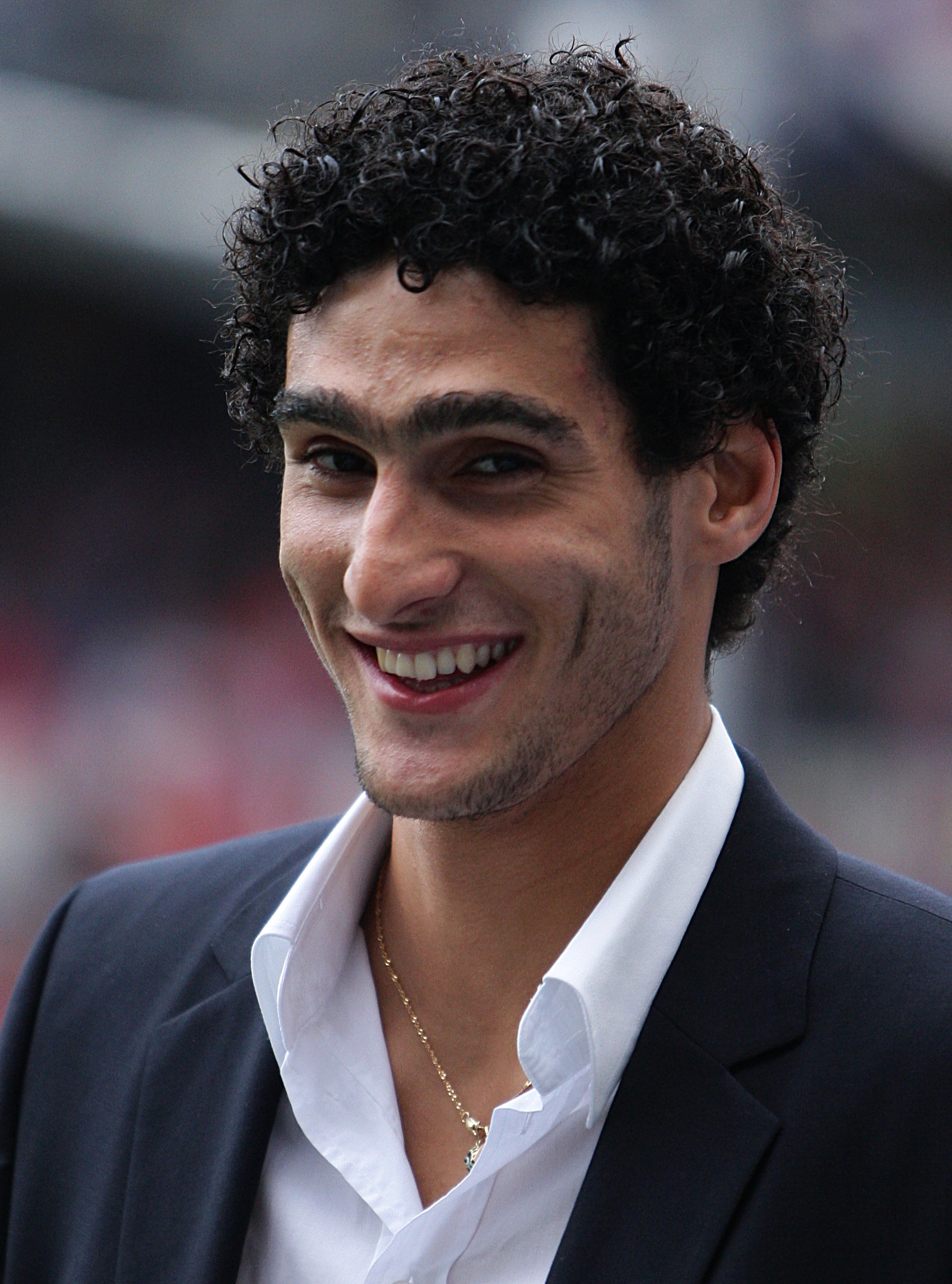 Fellaini in 2008.