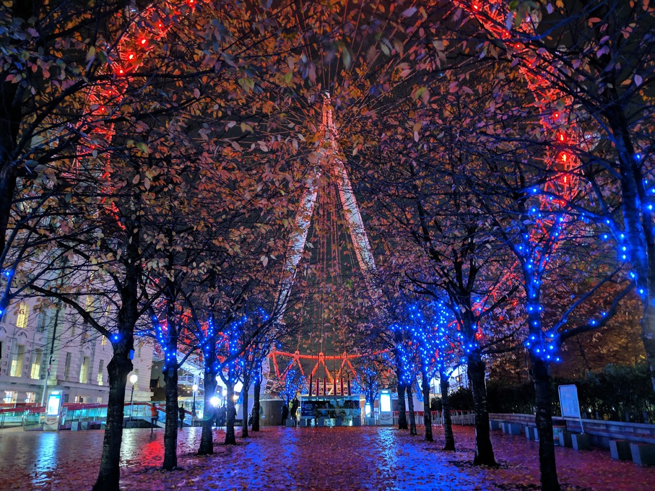 Night Sight photo of London