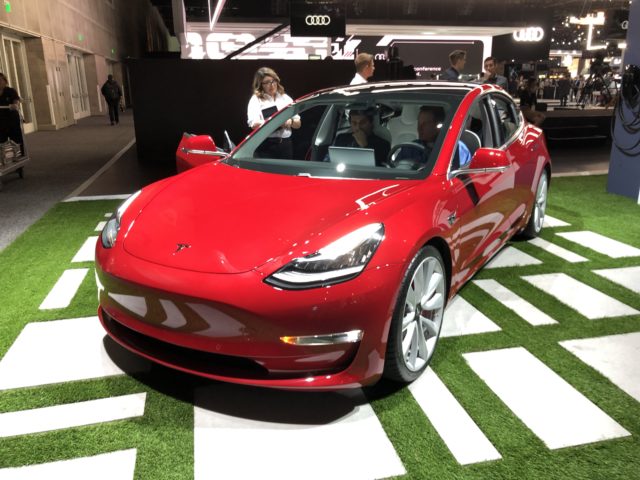 James Baggot, 2018 LA Motorshow, Tesla, dailycarblog.com