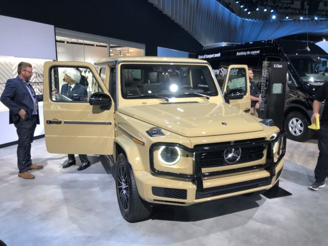 James Baggot, 2018 LA Motorshow, Mercedes, dailycarblog.com