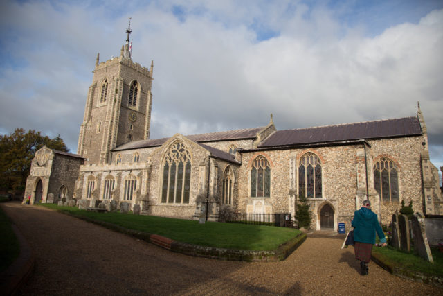 Aylsham Parish Church in Norfolk. (Mentimeter/ PA)