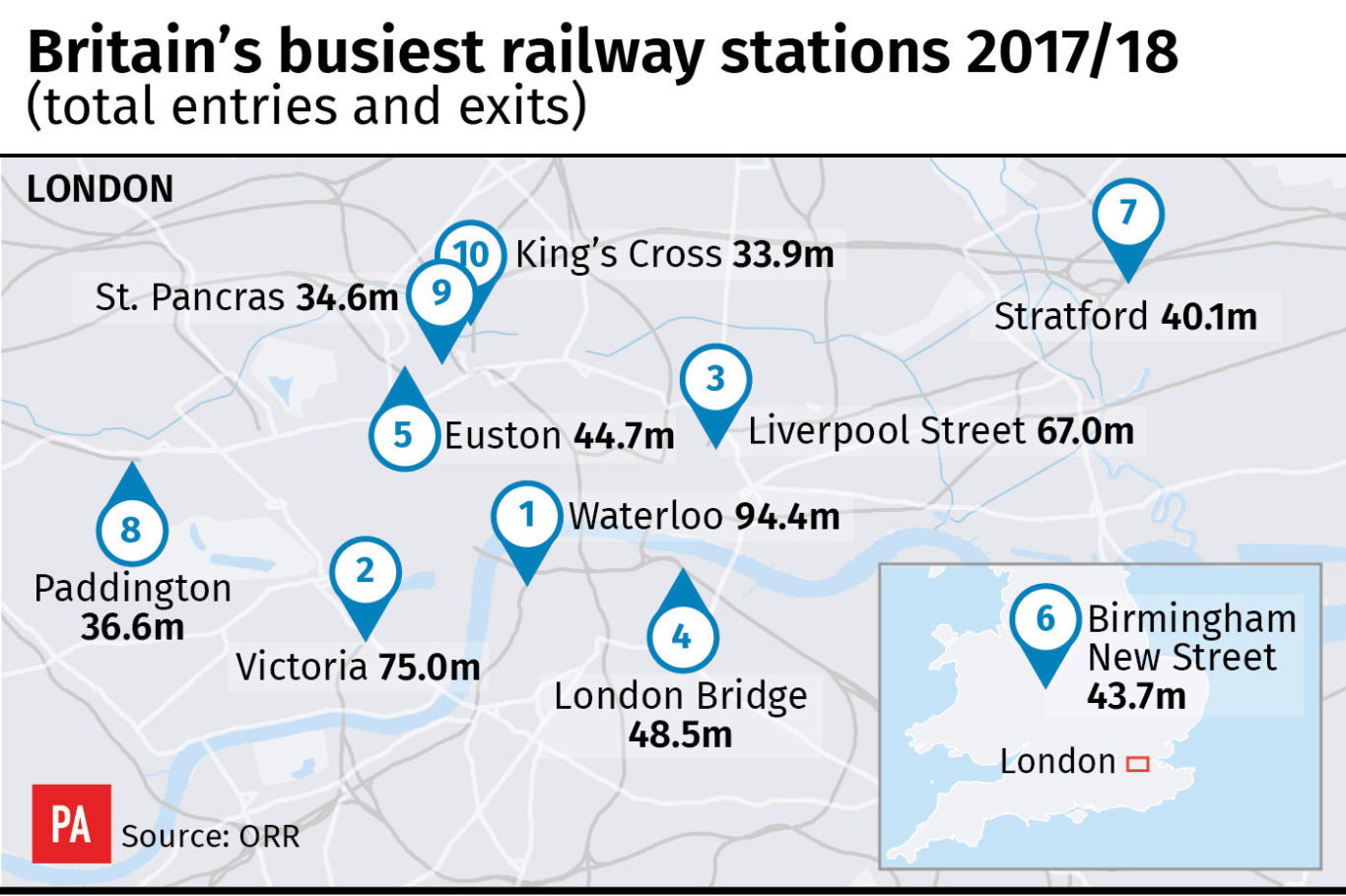 Britain’s least used railway station revealed Barry And District News