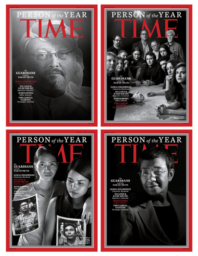 Time magazine covers