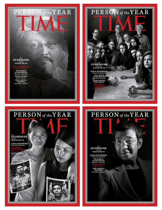 Jamal Khashoggi among four journalists named Time magazine’s Person of