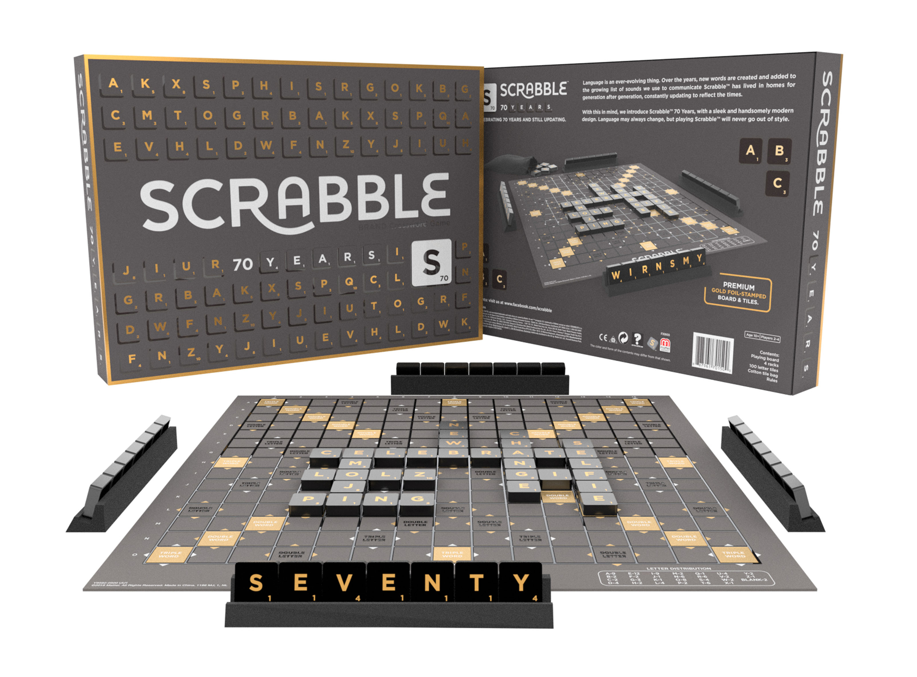 Scrabble's seventieth edition