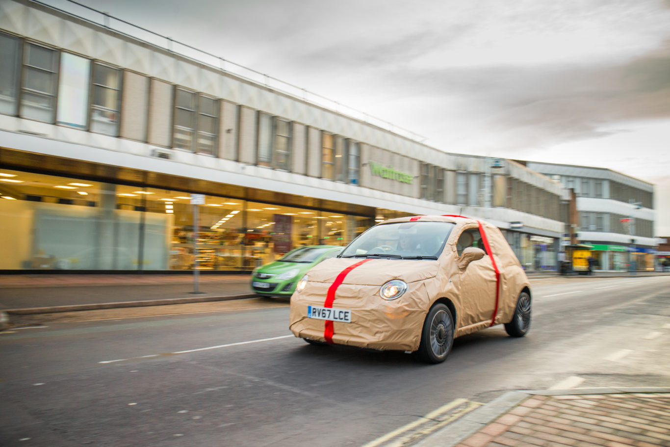 The fleet of cars will be on hand to help out on Christmas Eve