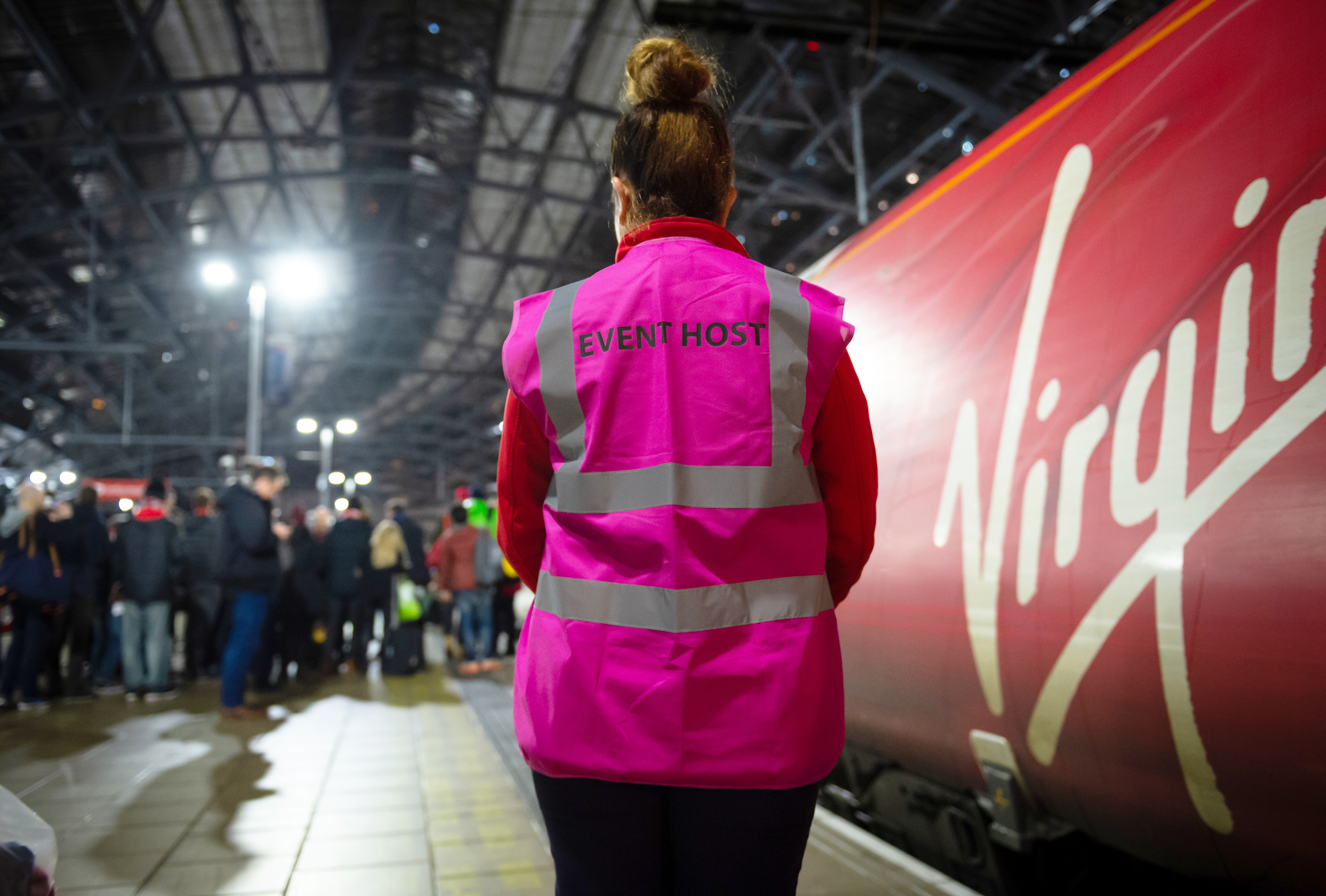 Event Hosts will concentrate on the busy periods before and after matches (Virgin Trains/PA)