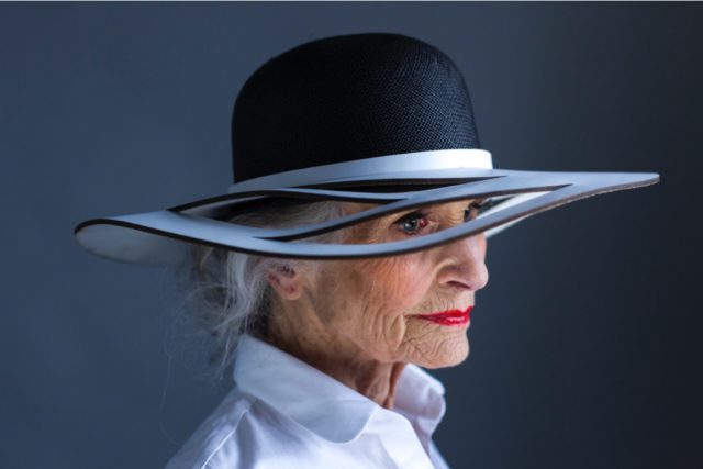 Daphne Selfe was named as the world's oldest professional fashion model by the Guinness Book of World Records (Rosie Collins)