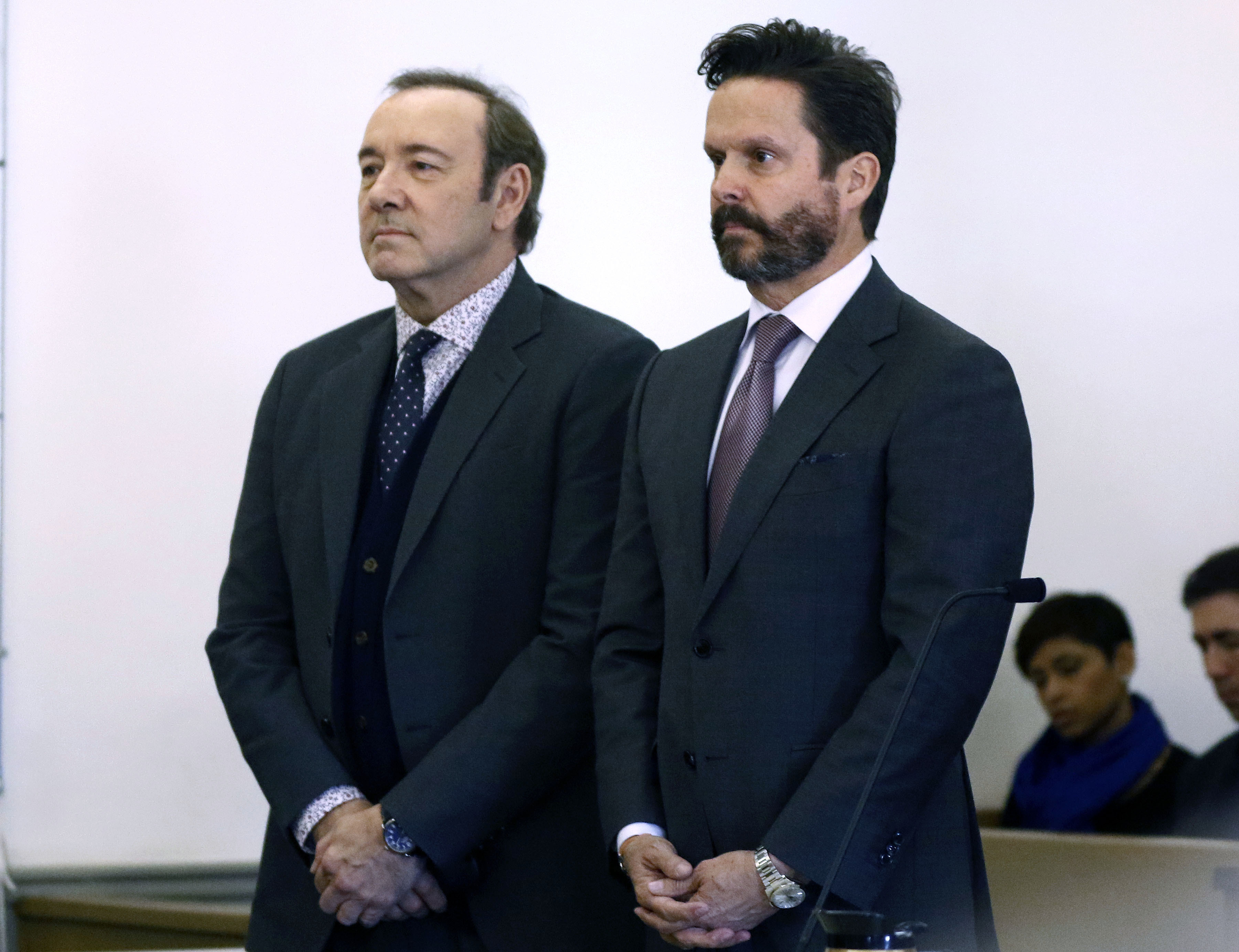 Kevin Spacey #39 s lawyers enter not guilty plea inassault case The