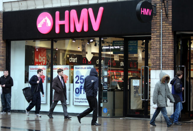 HMV store