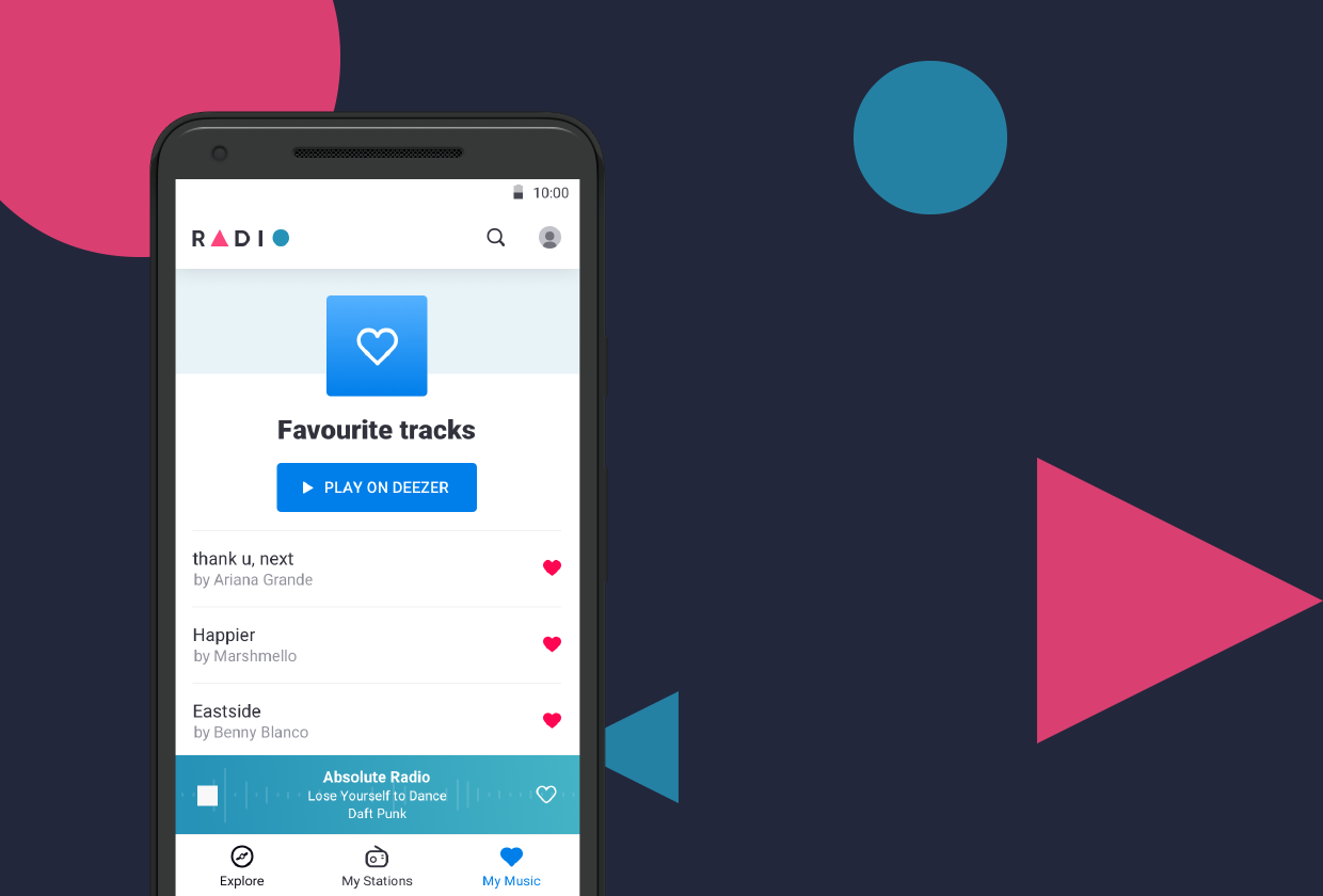 Radio by Deezer app