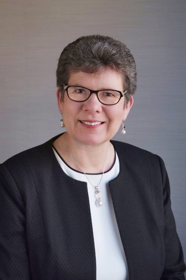 Cllr Alison Evison, President of Cosla (PA)
