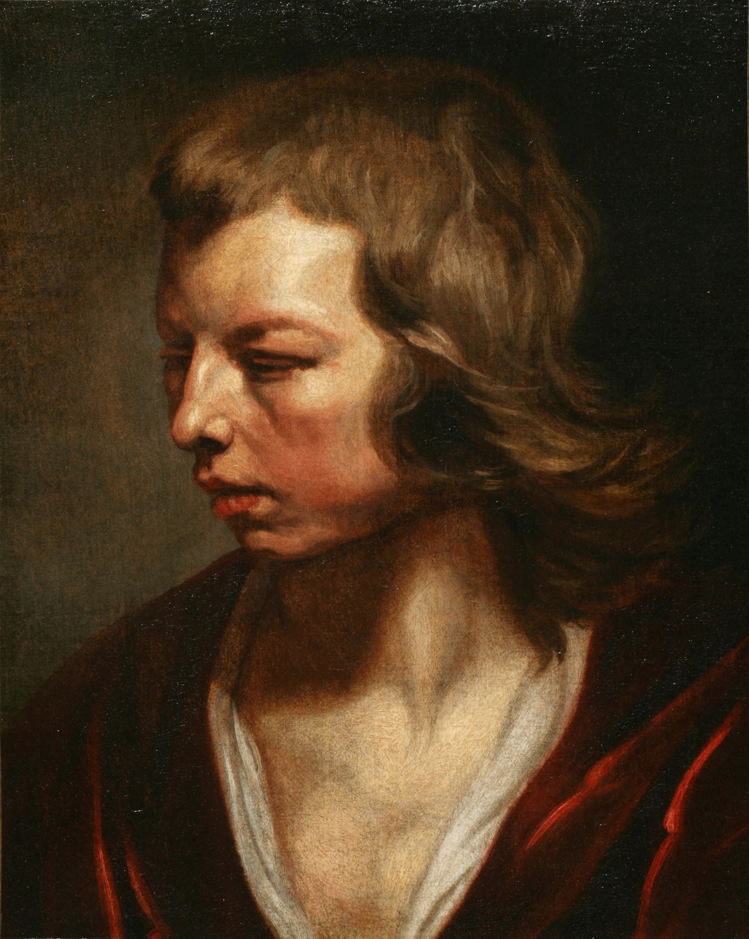 Michaelina Wautier's Study Of A Young Boy Turned Away, part of the Sotheby's sale The Female Triumphant 