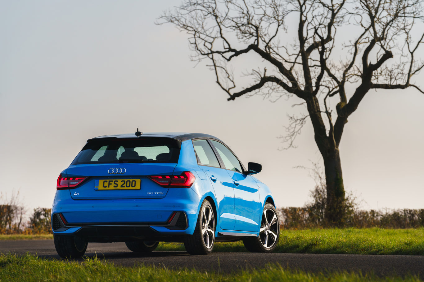 The rear of the car benefits from redesigned tail lights