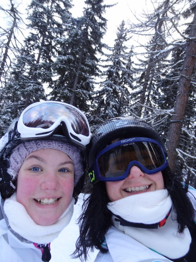 Ruth Moss, with daughter Sophie Parkinson