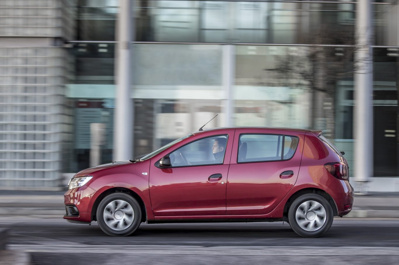The Sandero is ideal for around town 