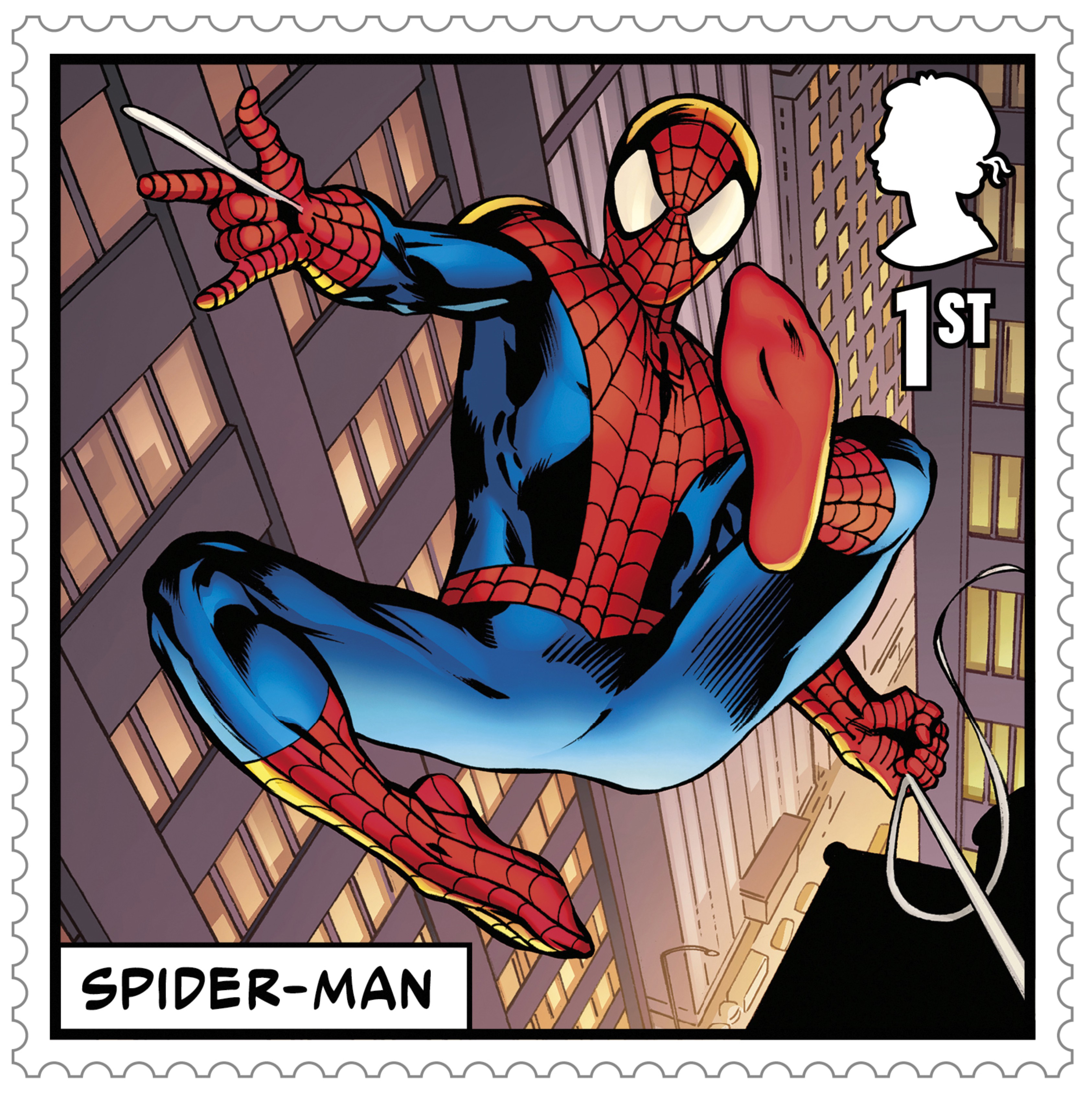 Spider-Man stamp