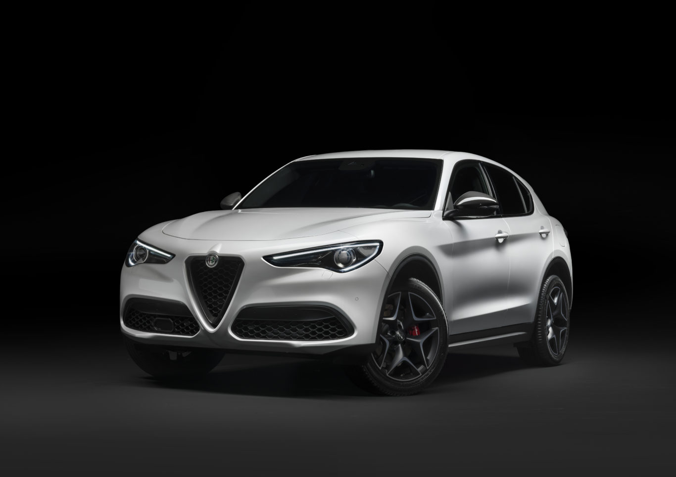 The Stelvio Ti gets a turbocharged petrol engine 