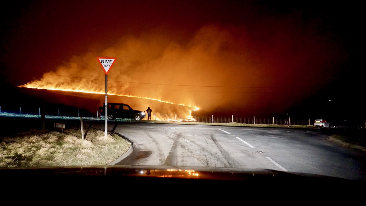 Saddleworth Moor fire