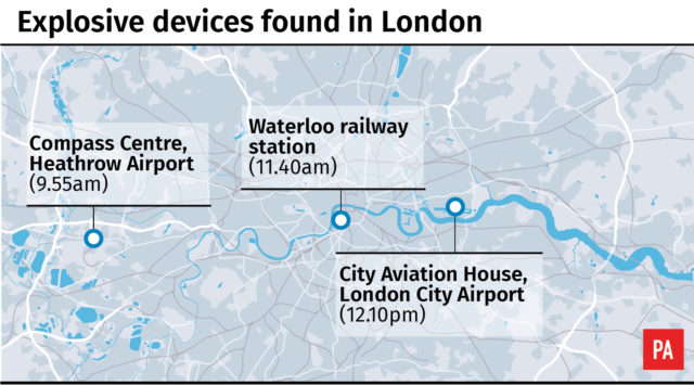 Where the devices were found