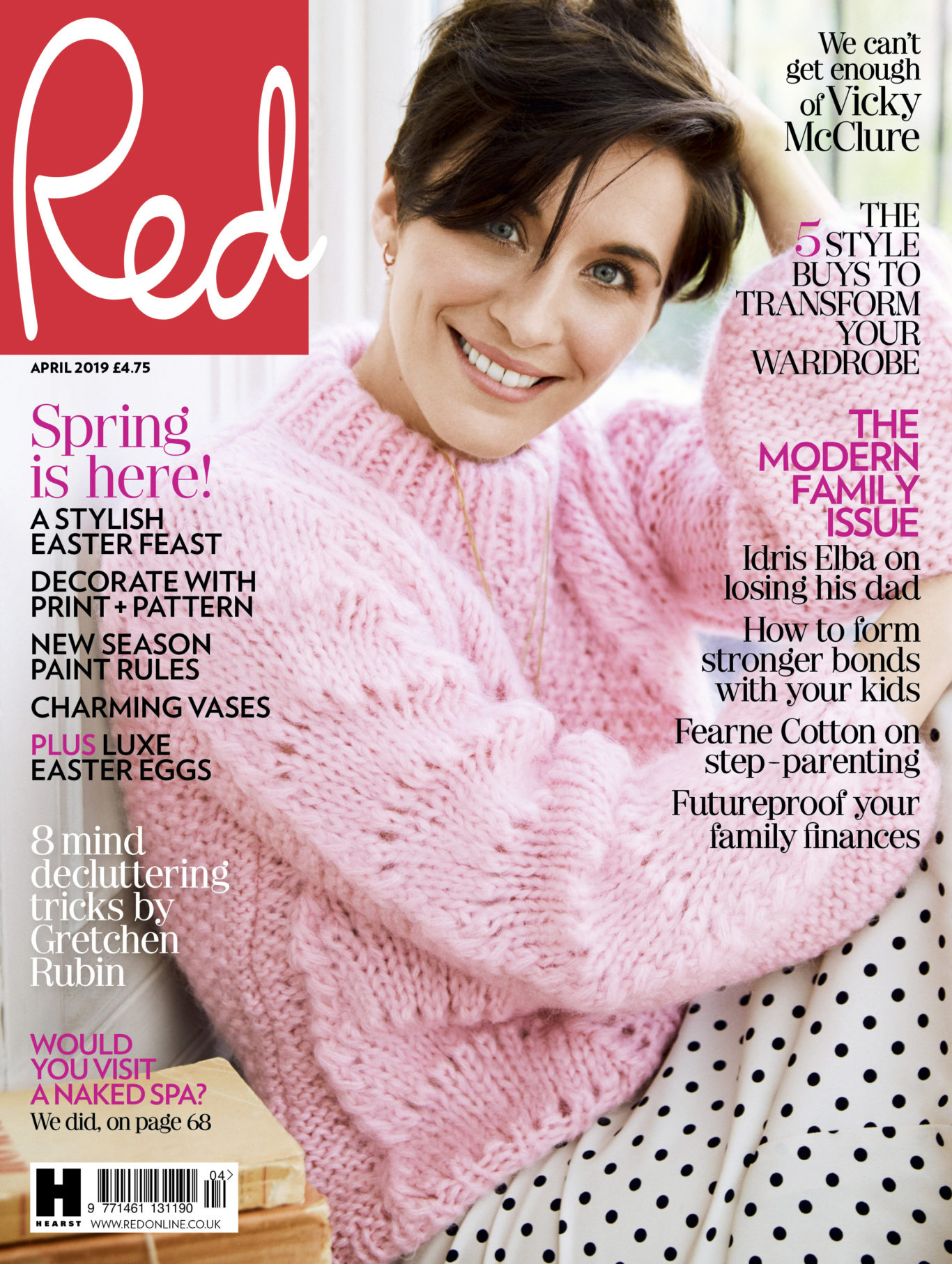 The April issue of Red Magazine features a full interview with cover star V...