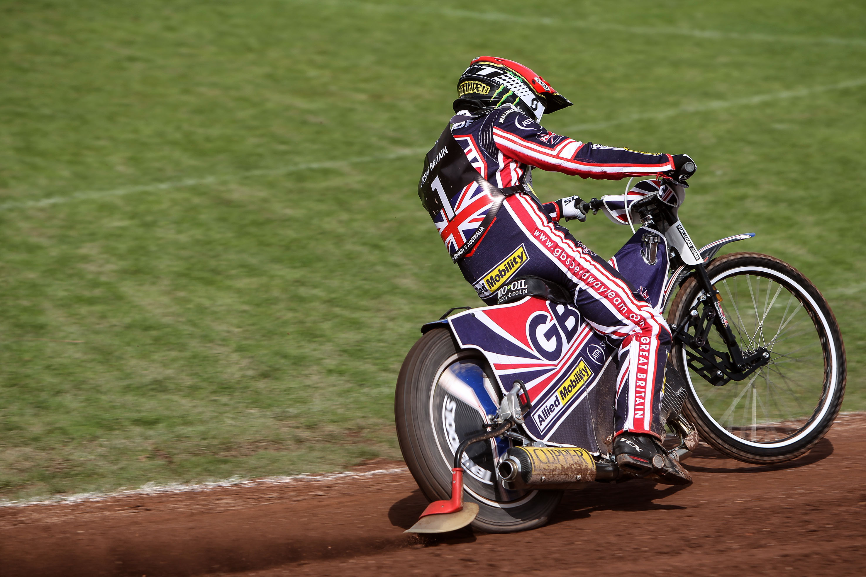 Tai Woffinden in action