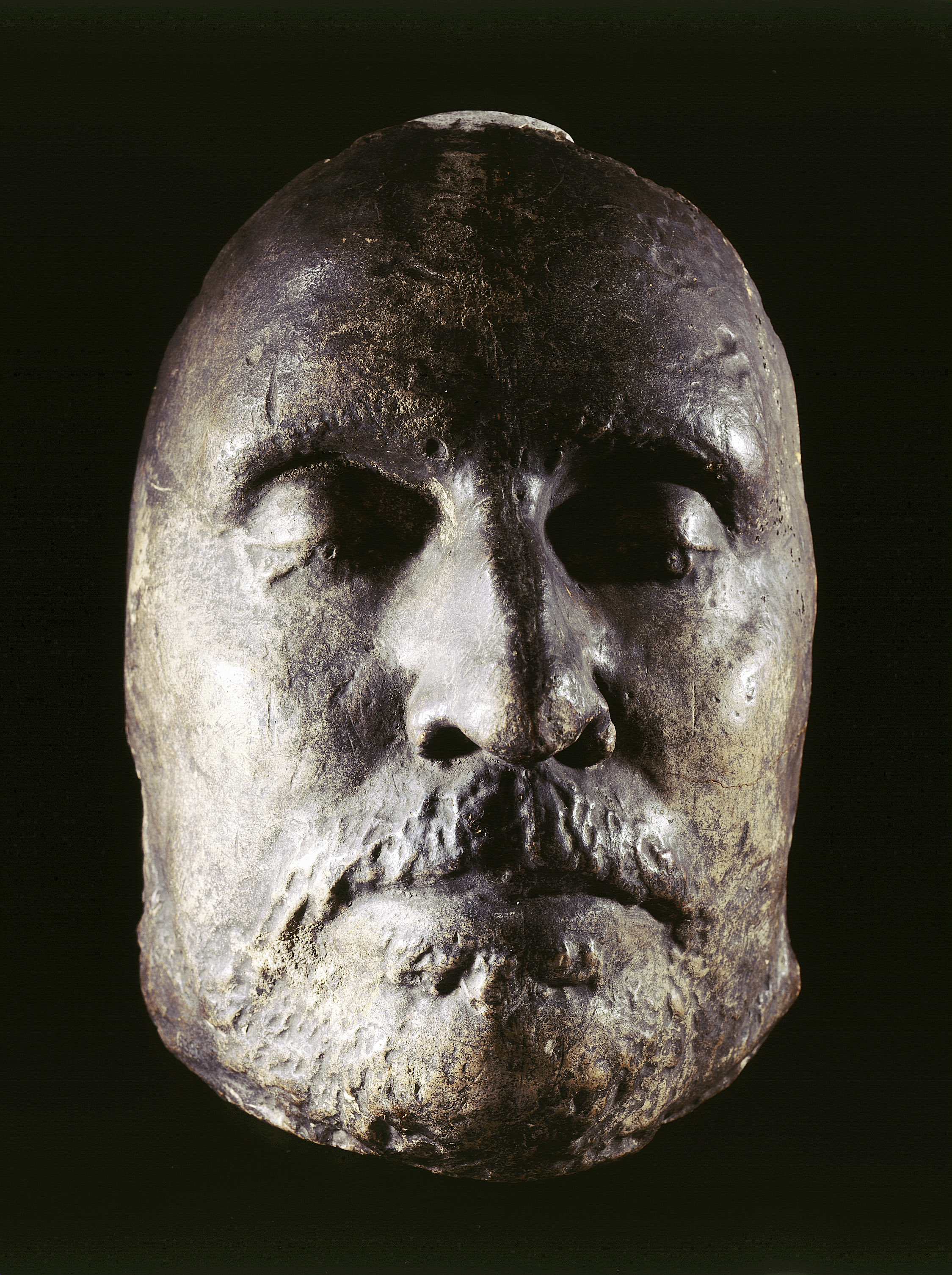 Cromwell's death mask 