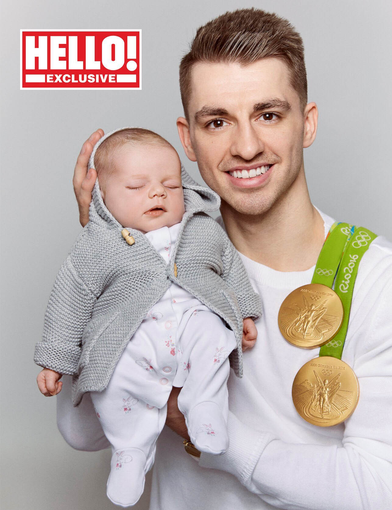 Max Whitlock in Hello! magazine 