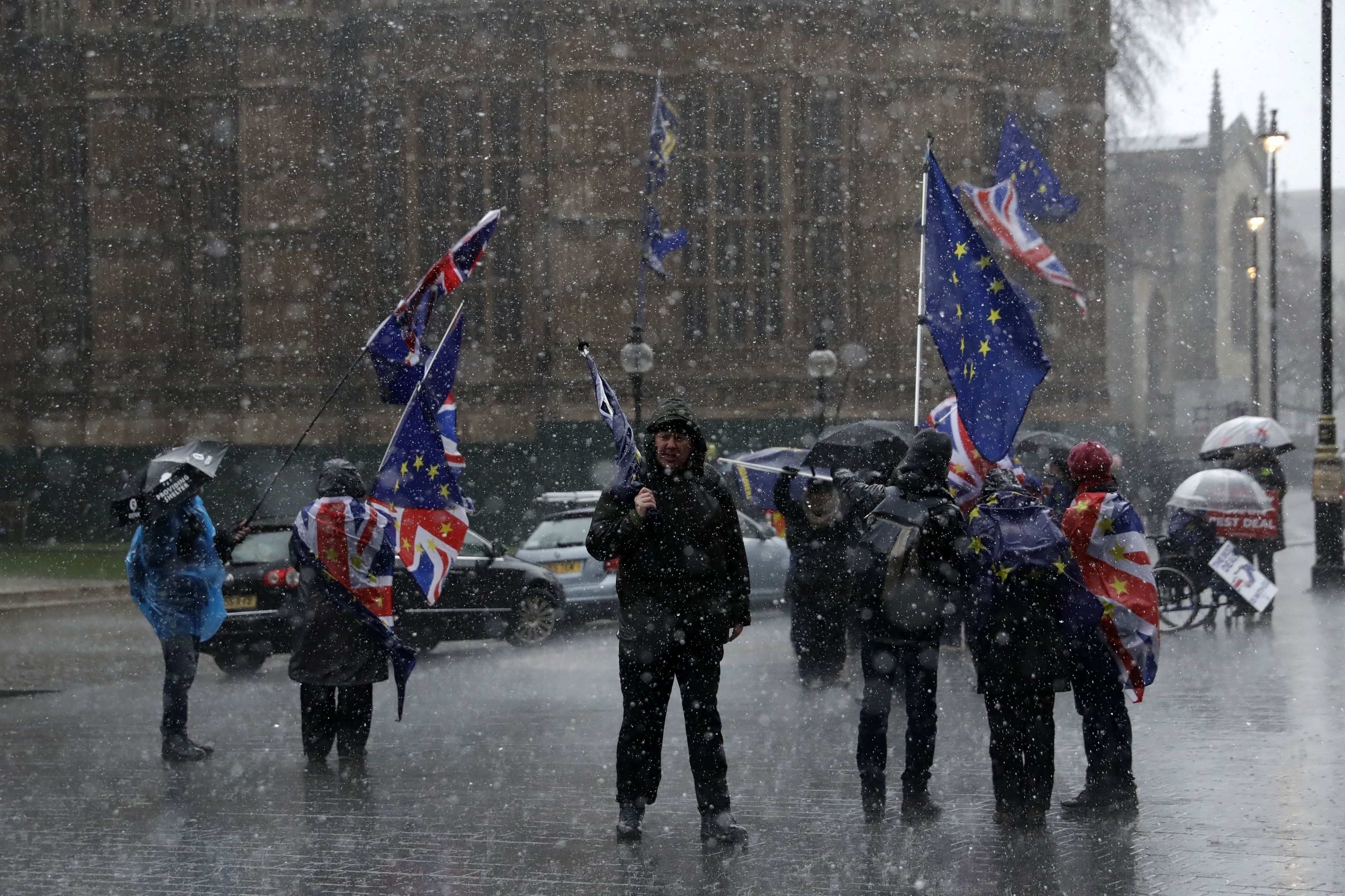 Brexit protest