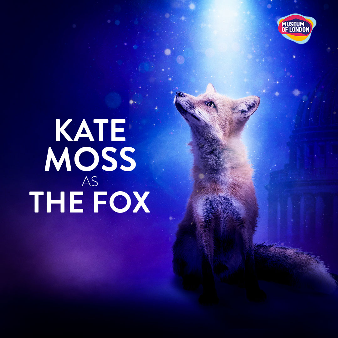 Kate Moss will voice the fox 