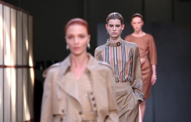 Burberry Fashion show