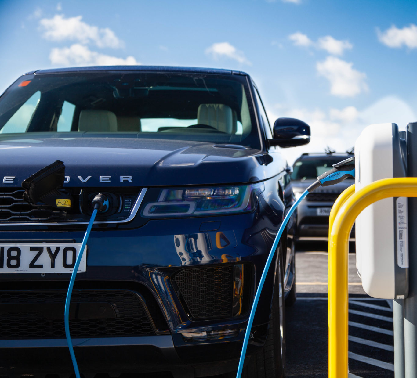 Jaguar Land Rover installs ‘UK’s largest’ EV charging facility