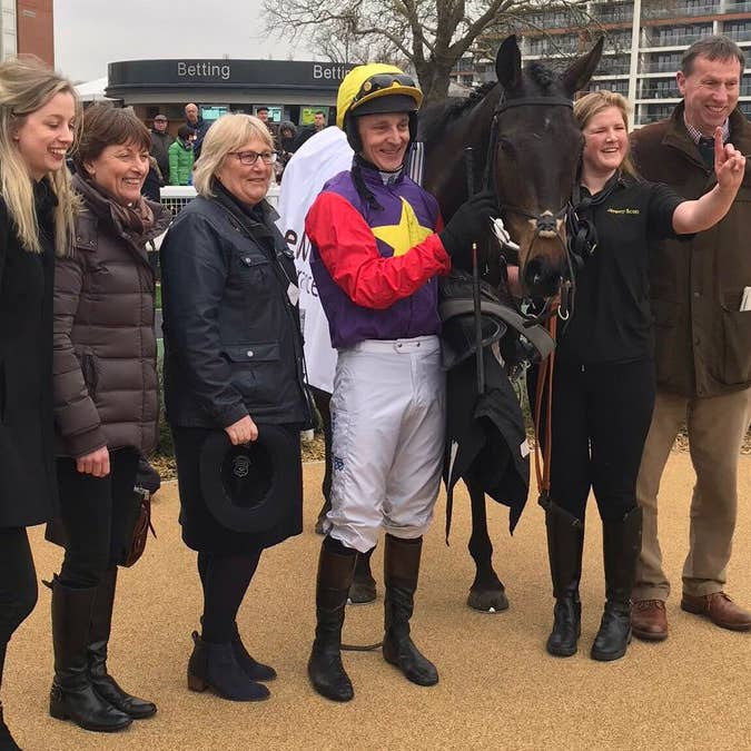 Dashel Drasher is set to have his sights raised after winning at Newbury