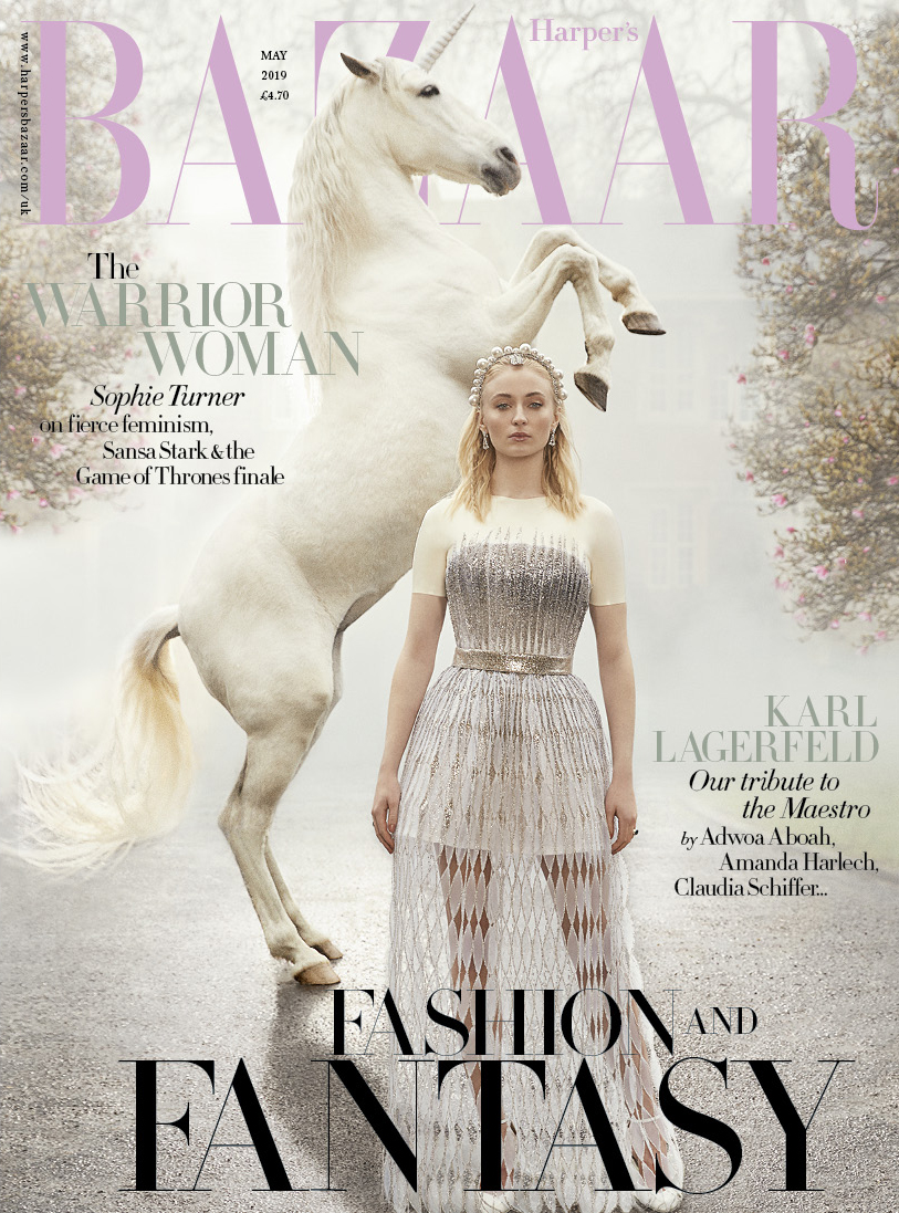 The cover of  Harper's Bazaar UK