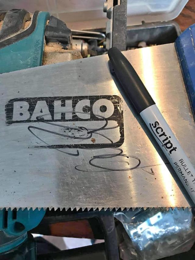 The signed saw