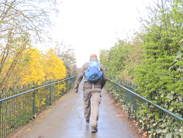 Martin Pirongs walking