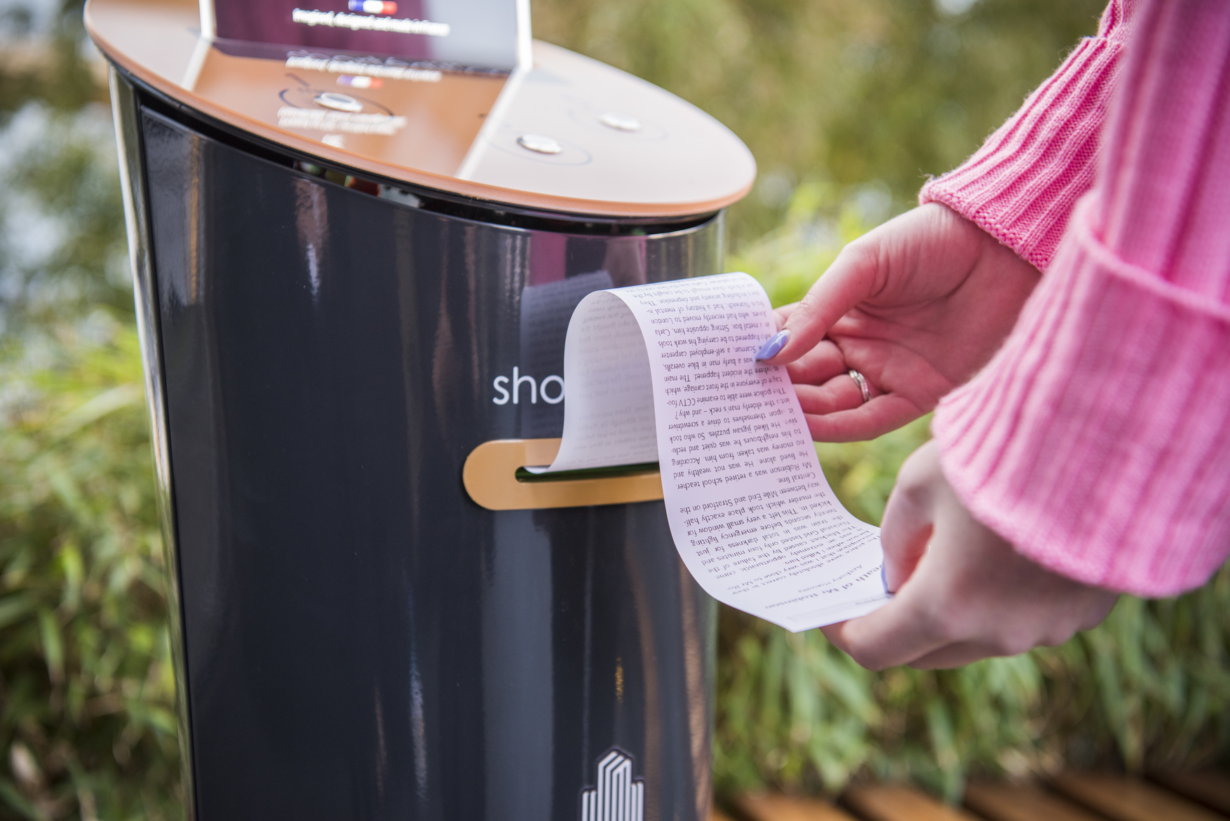 short story vending machine