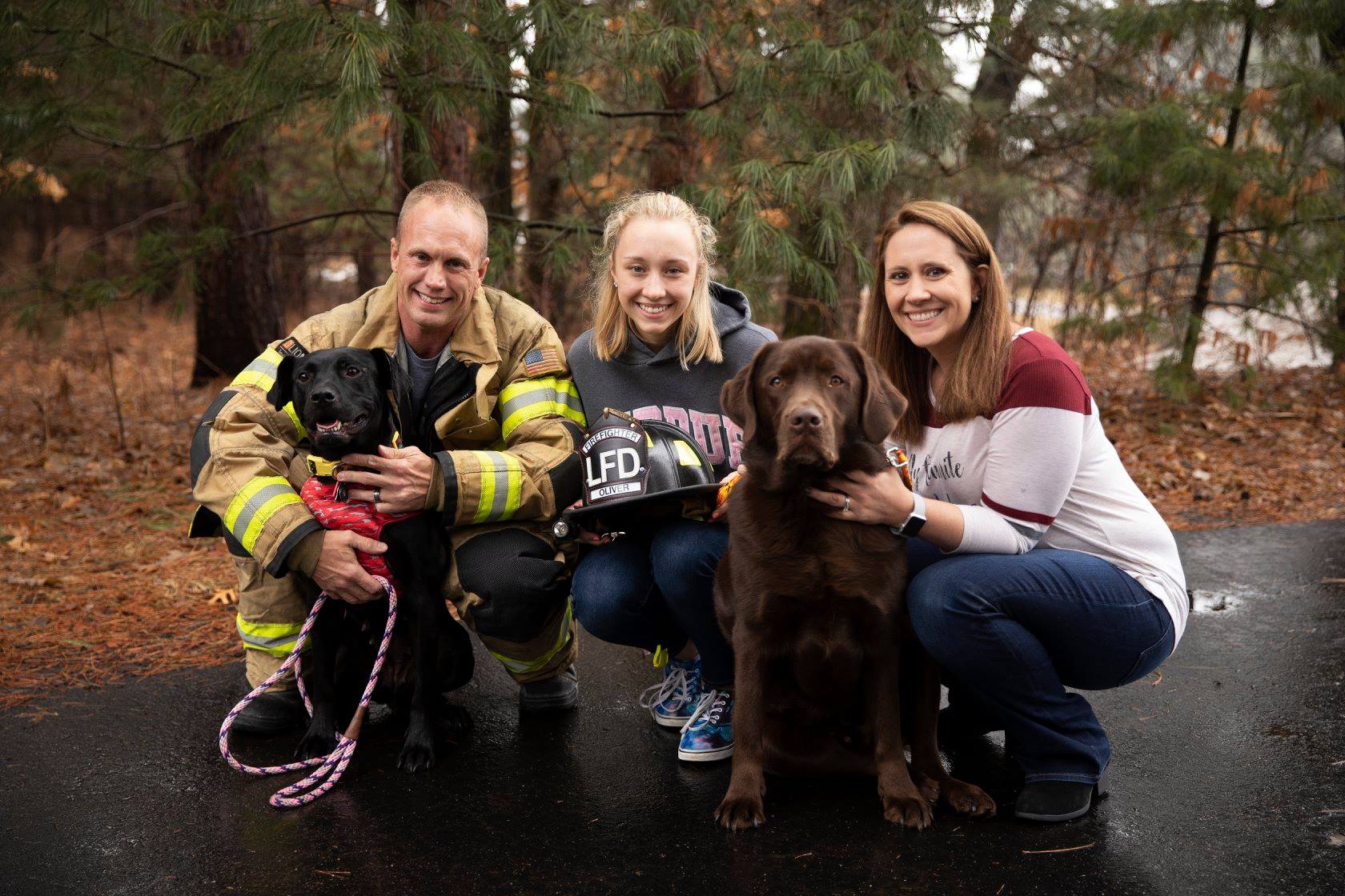 Lexi Ann and her new family